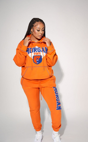 Morgan State Big Stitch Hoodie  (Orange)