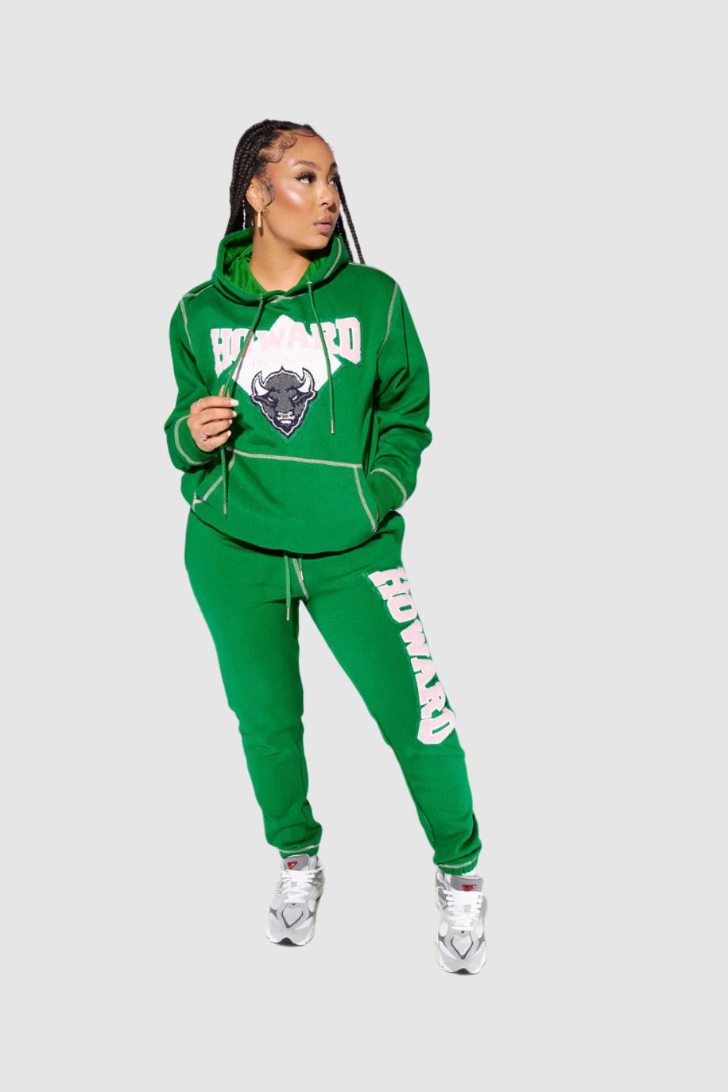 Howard Big Stitch Sweatpant (GREEN)