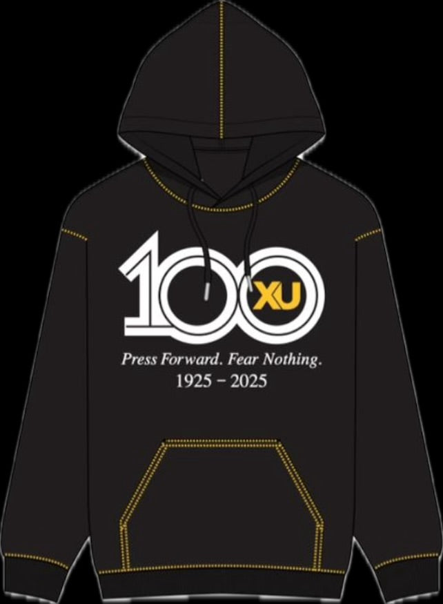 Xavier Centennial Big Stitch Hoodie