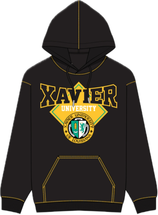 Xavier University Big Stitch Hoodie (LOGO)