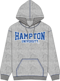 Hampton University Big Stitch Hoodie (Grey)