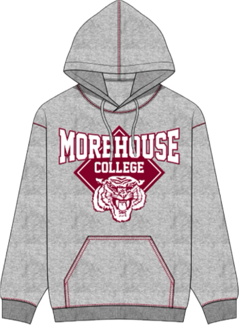 Morehouse Big Stitch Hoodie (Grey)
