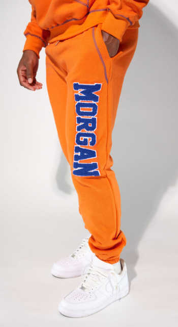 Morgan State Big Stitch Sweatpant (Orange)